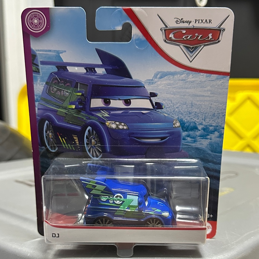Mattel Cars DJ Toy Car - Vibrant Blue